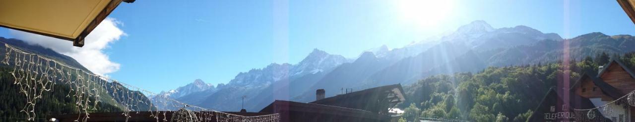 Appartement T2 Les Houches Pied Des Pistes Exteriör bild